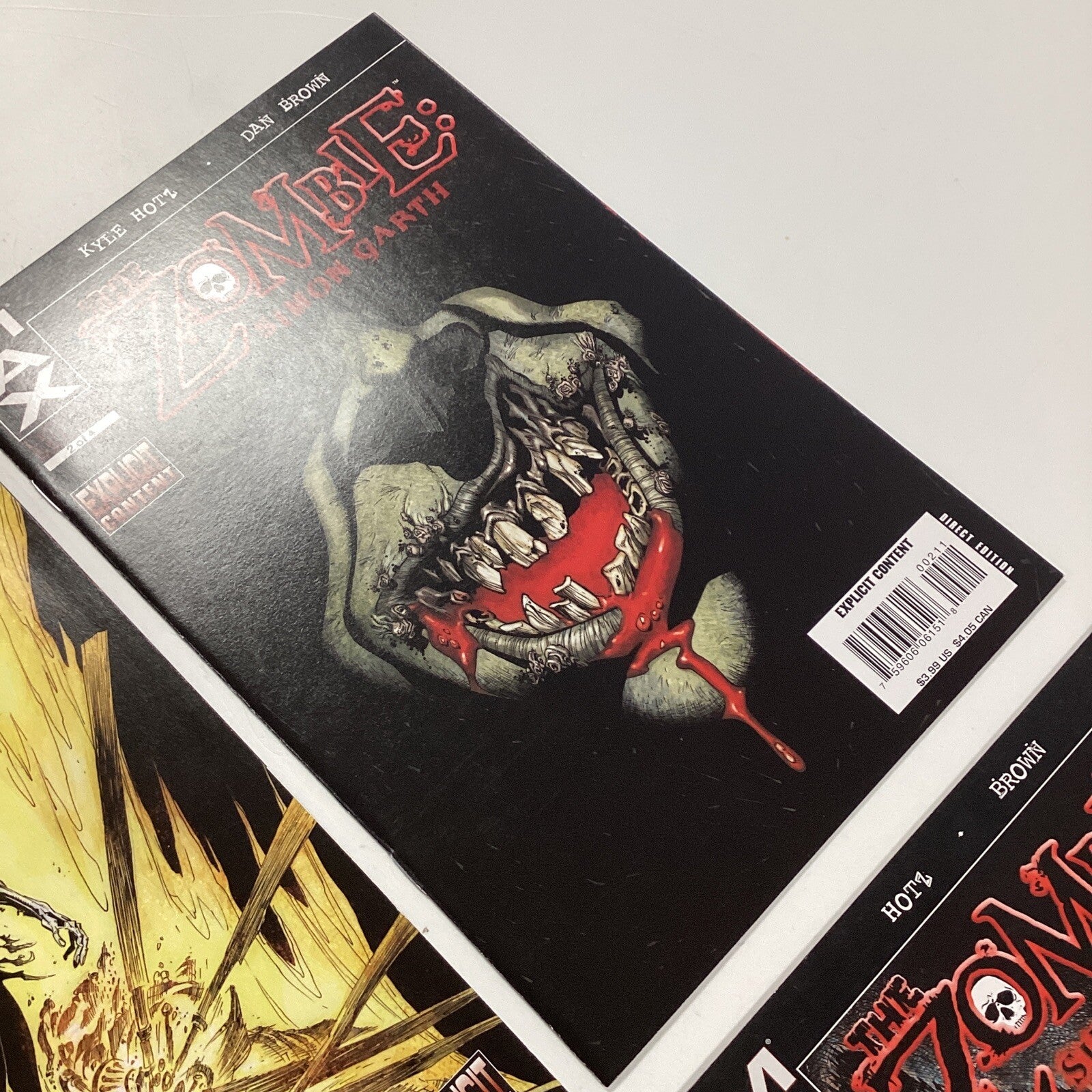 The Zombie #1-4 2008 VF/NM  Complete Set Marvel Max Comics)6
