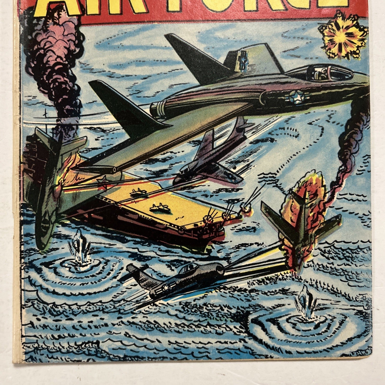 United States Fighting Air Force #16 GD/VG 1955 Golden Age 10¢ book **Spine Roll2
