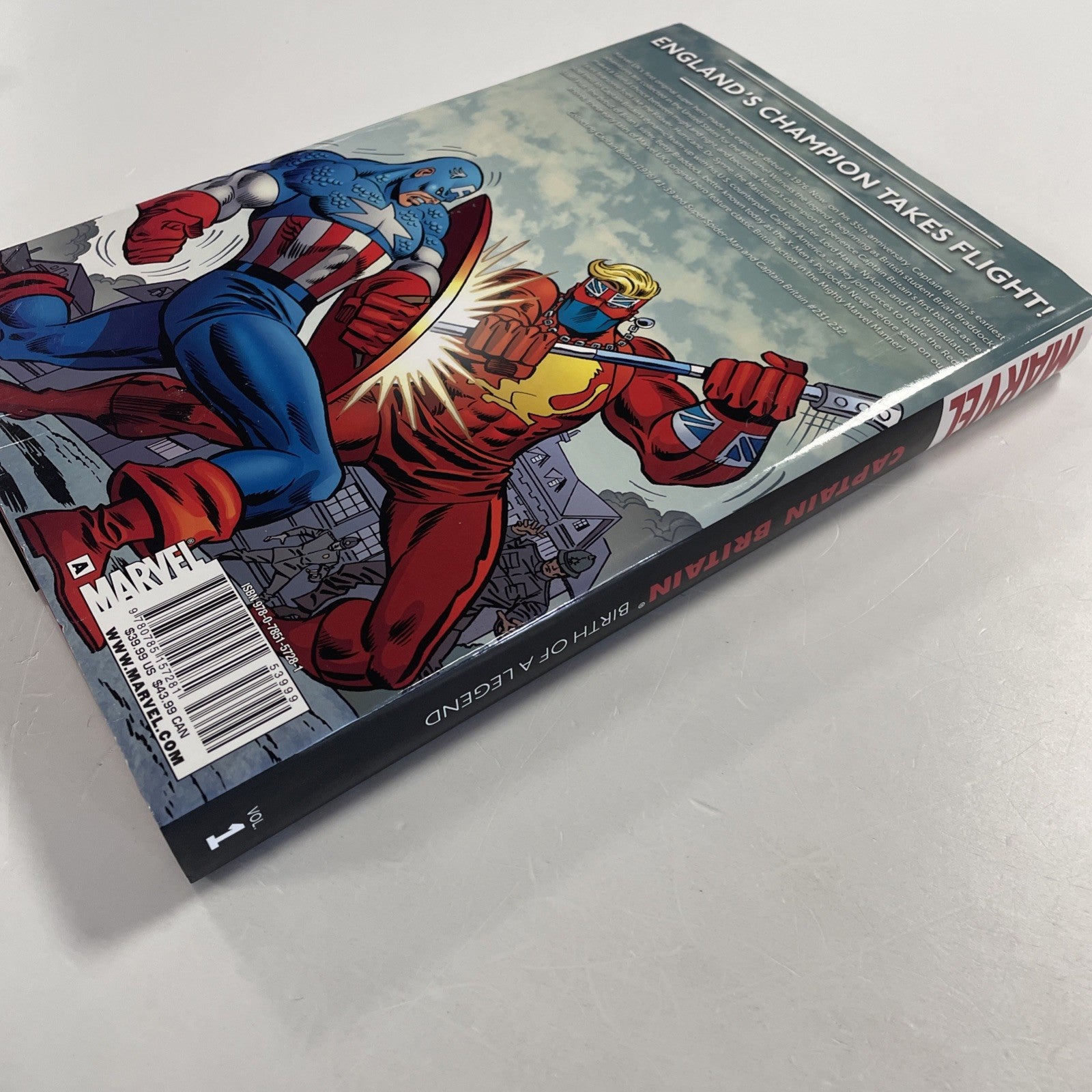 Captain Britain: Birth of a Legend 2011 Hardcover  Graphic Novel7