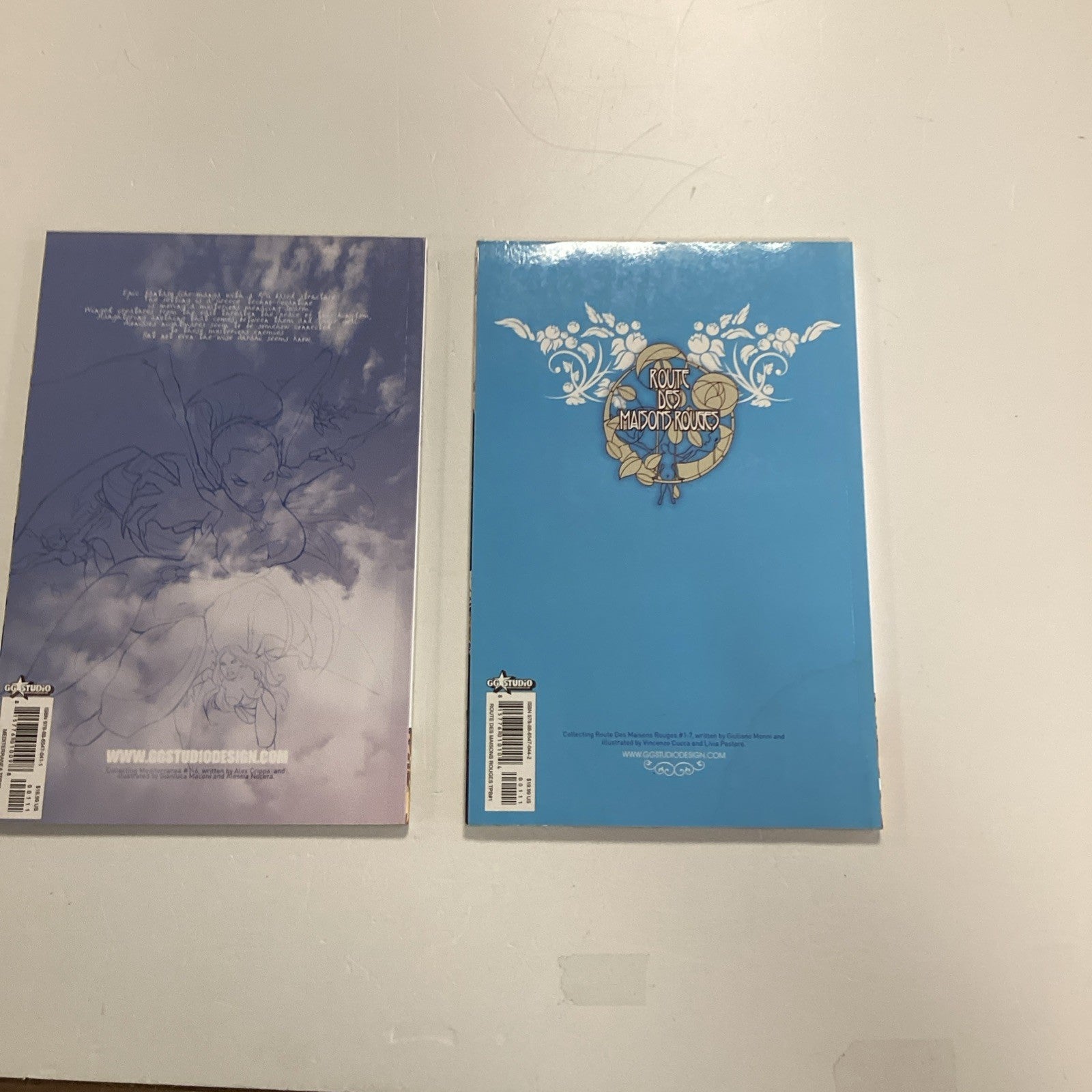 Mediterranea & Route De Maison Rouges Vol 1 2009 First Prints GG Studio *See Des4