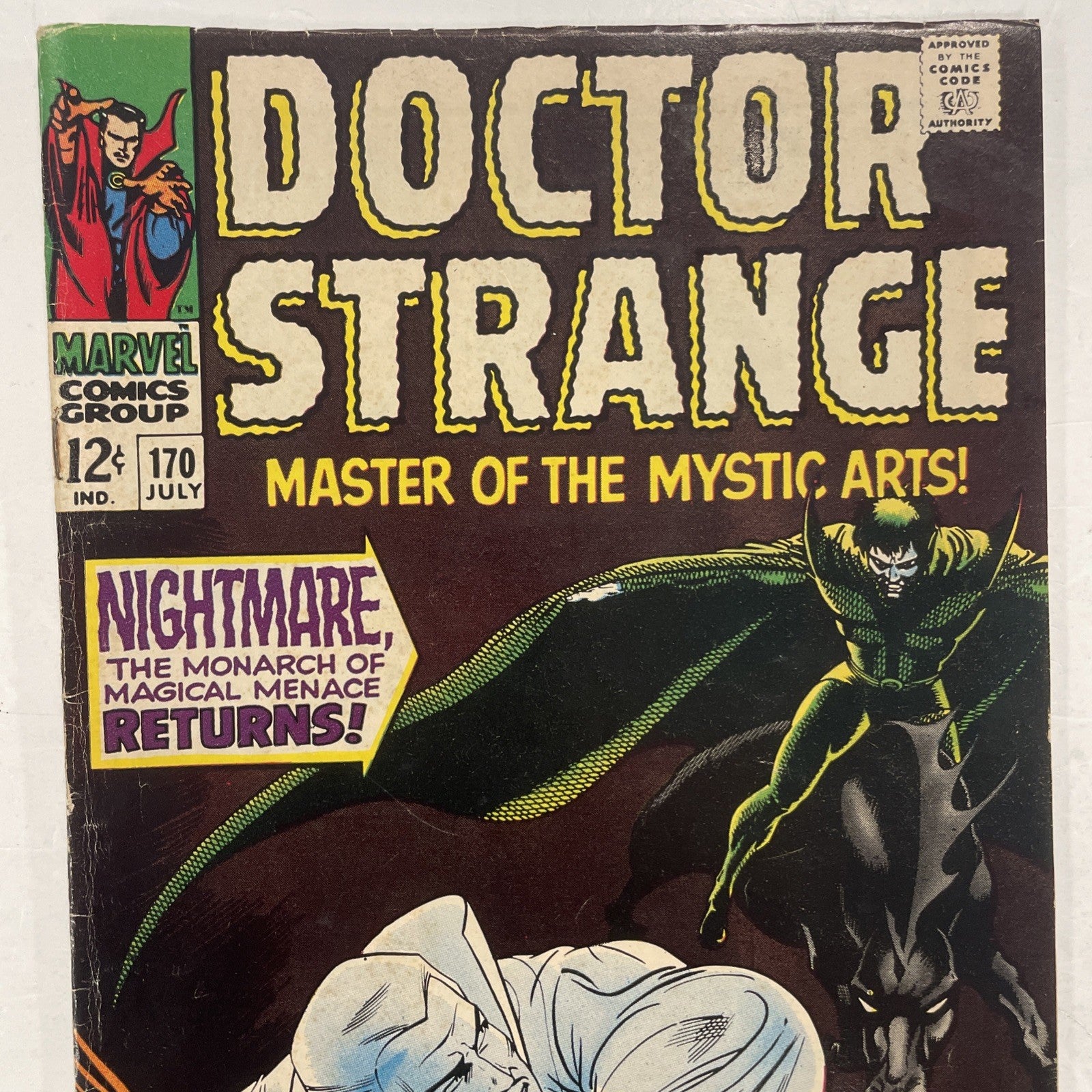Doctor Strange #170 VG 1st Nightmare cover1