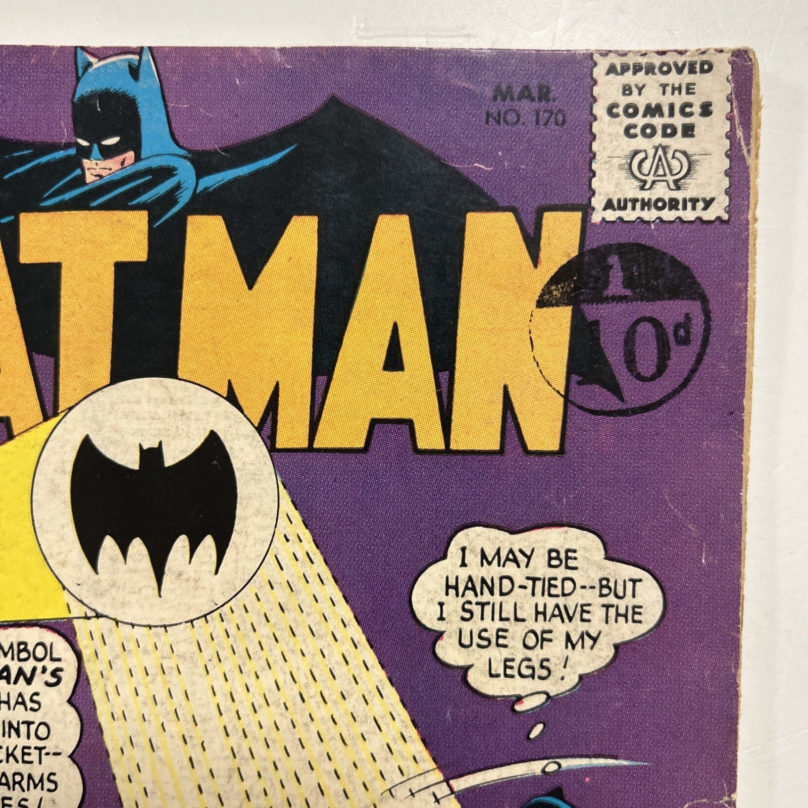 Batman #170 1964 GD+ Pence Stamp *See Description4