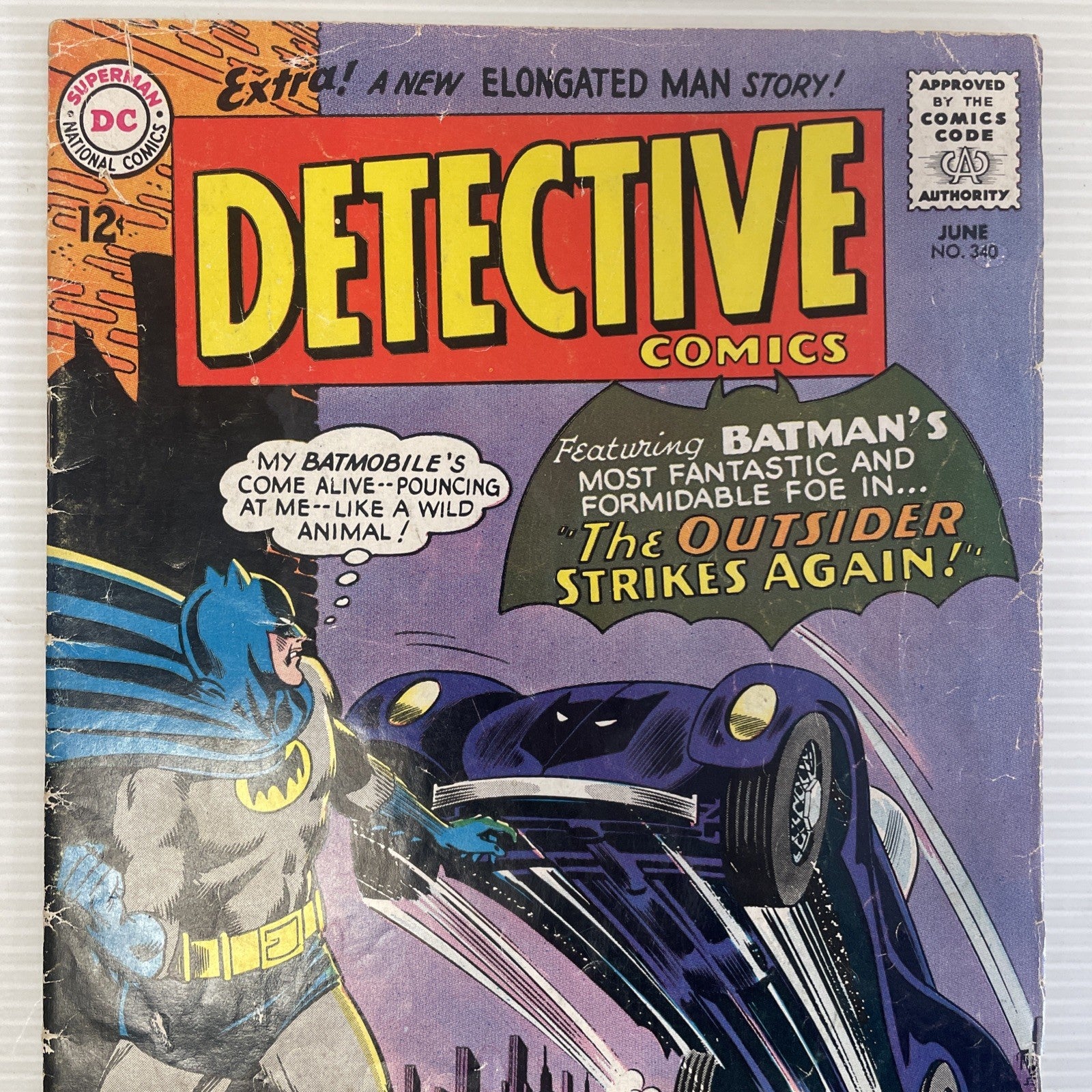 Detective Comics #340 1965 GD/VG1