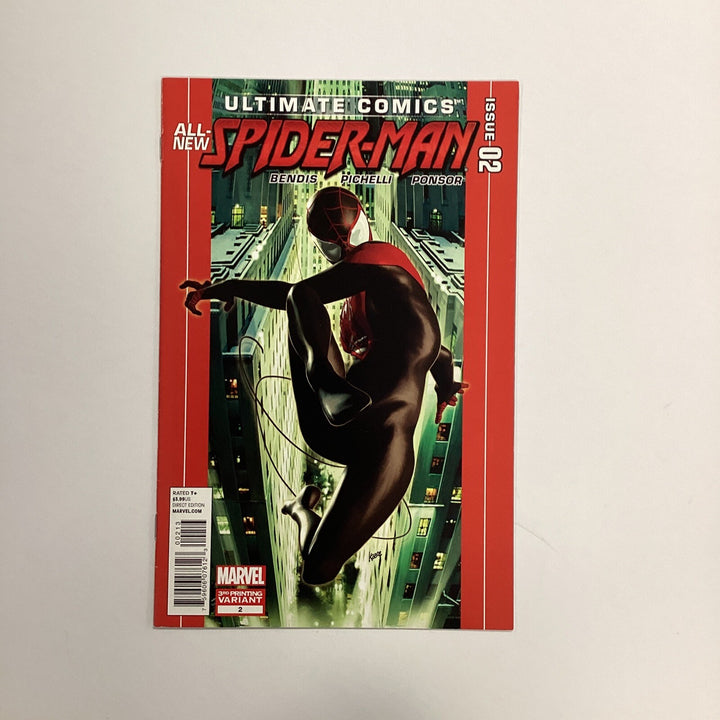 Ultimate Comics All-new Spider-man #2 2011 VF+ 3rd Print Variant0