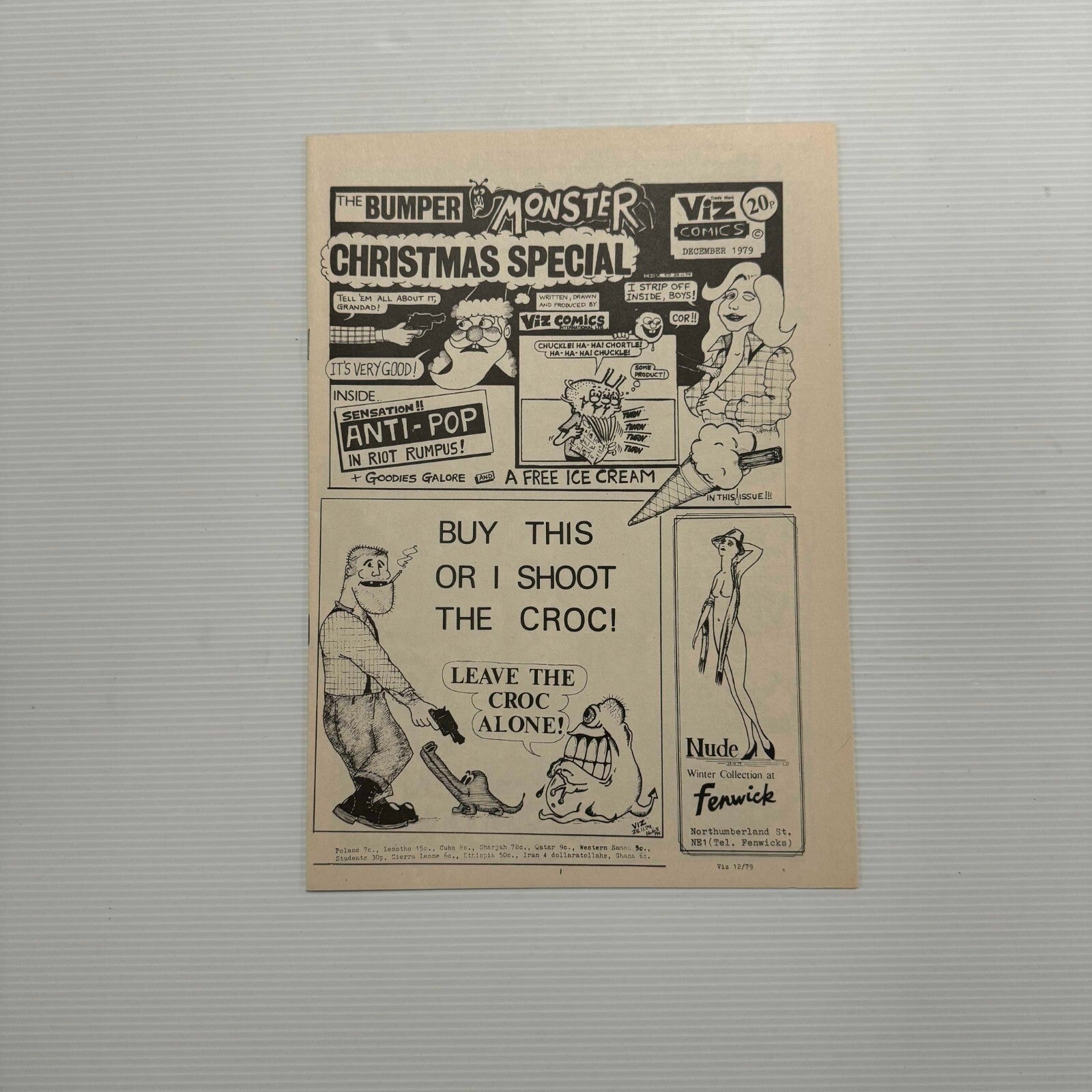 VIZ #1 First Print Mint/Near Mint copy of the iconic magazine8