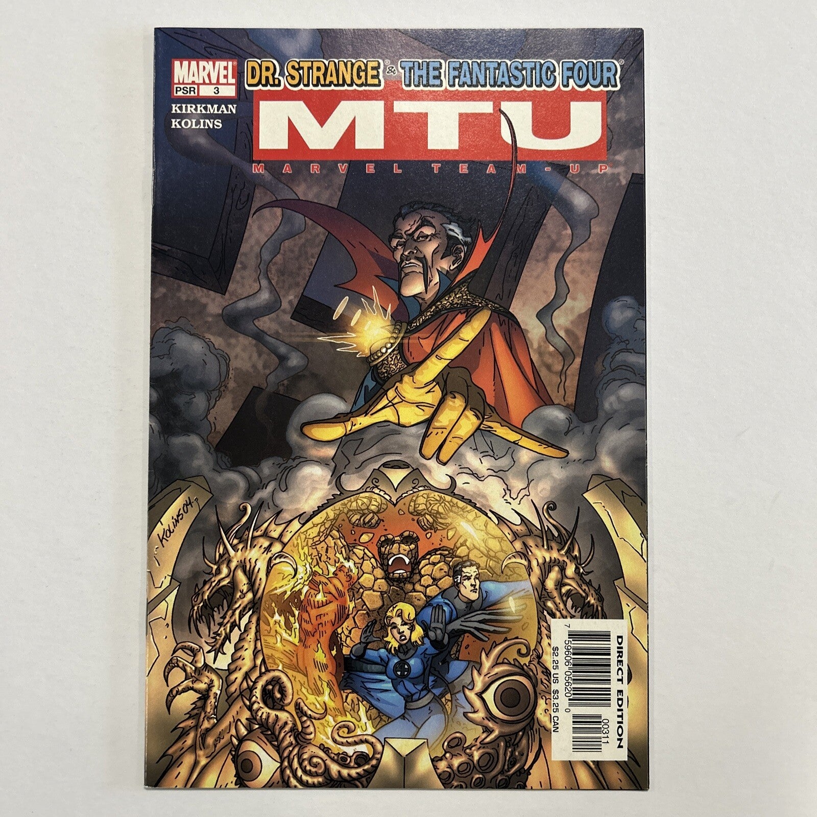Marvel Team-up #3 2005 NM- 1st Full Tony Stark As Dr. Doom0