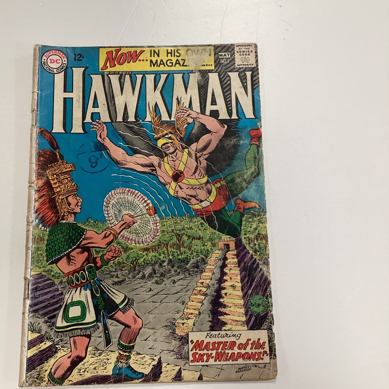 Hawkman #1 1964 GD- Pence Stamp **See Description0