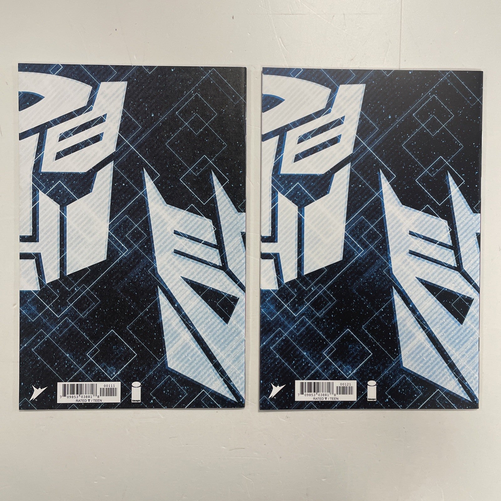 Transformers #1 2023 X2 NM Juni Ba regular and Foil Covers Ltd. to 10009
