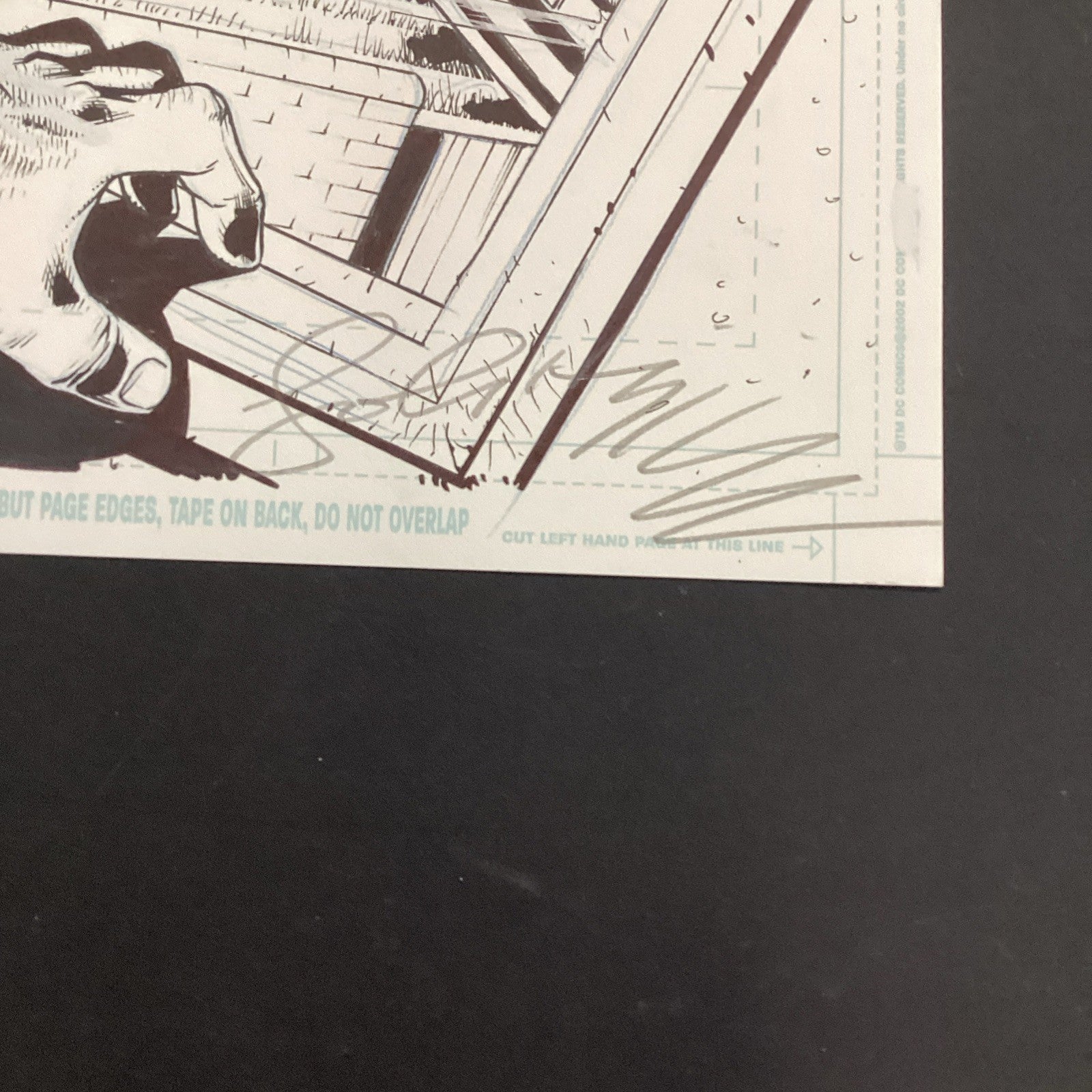 Original Artwork for Thunderbolt Jaxon #1 Page 18 By John Higgins 20062