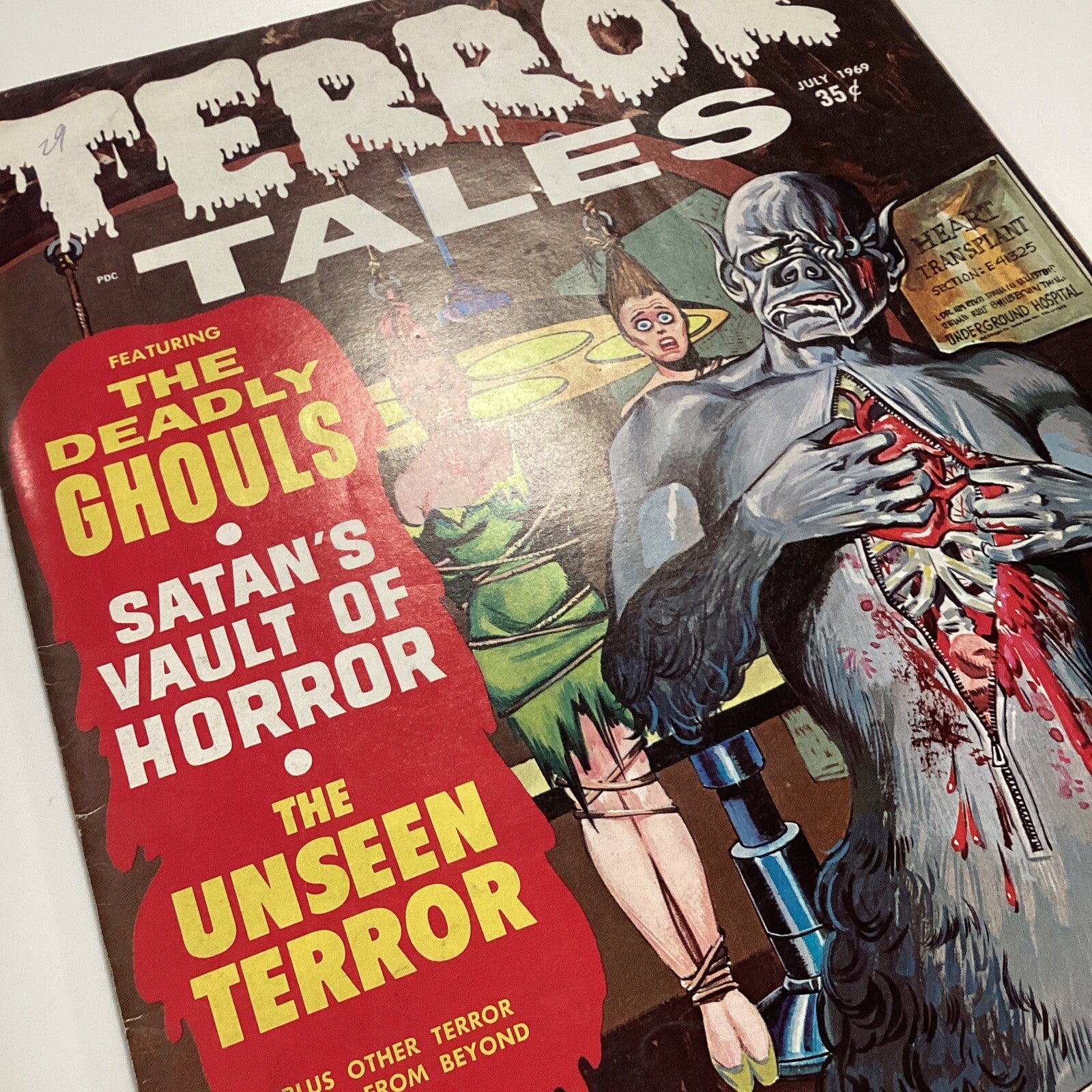 Terror Tales #9 1969 VG/FN Eerie Publications8
