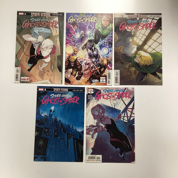 Spider-Gwen:Ghost Spider #1-10 2018 VF/NM Complete Series