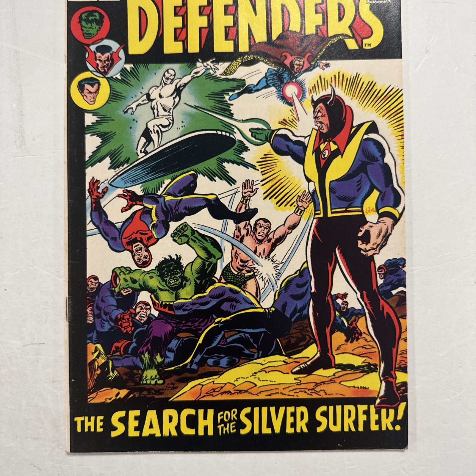 Defenders #2 1972 FN 1st Calizuma & Silver Surfer Joins2