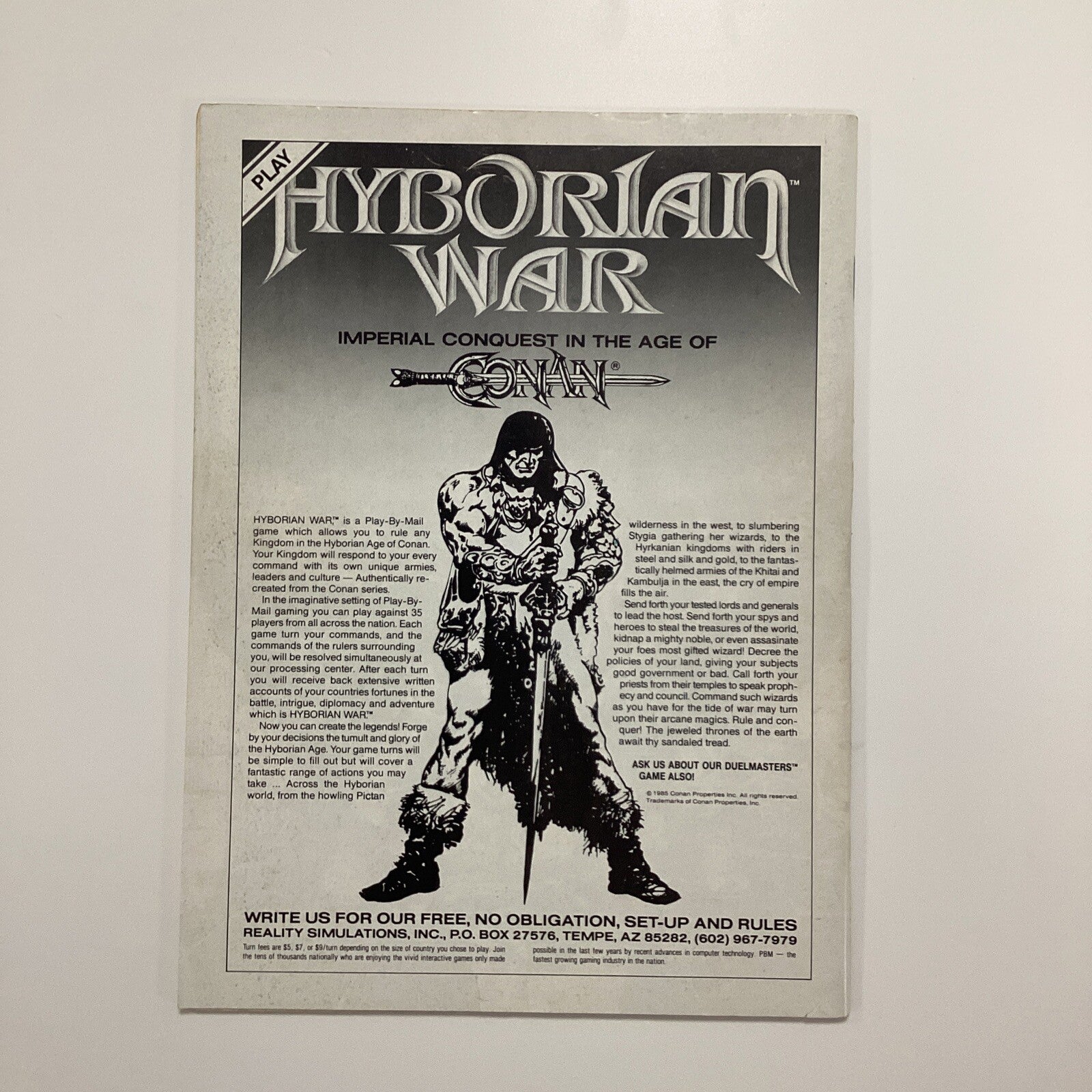 The Savage Sword Of Conan The Barbarian #192 1992 FN6