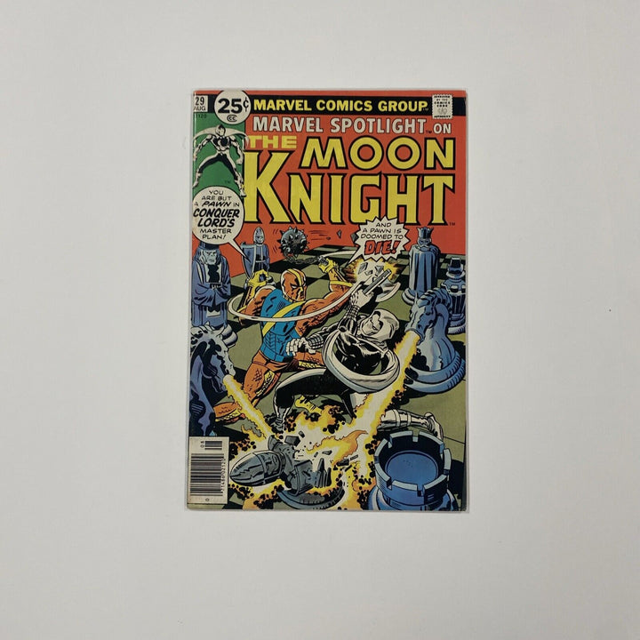 Marvel Spotlight #29 1976 FN/VF 2nd Solo Moon Knight Mark Jewelers Insert