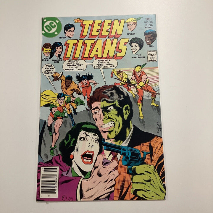 Teen Titans #48 1977 VF- 1st Jokers Daughter As The Harlequin