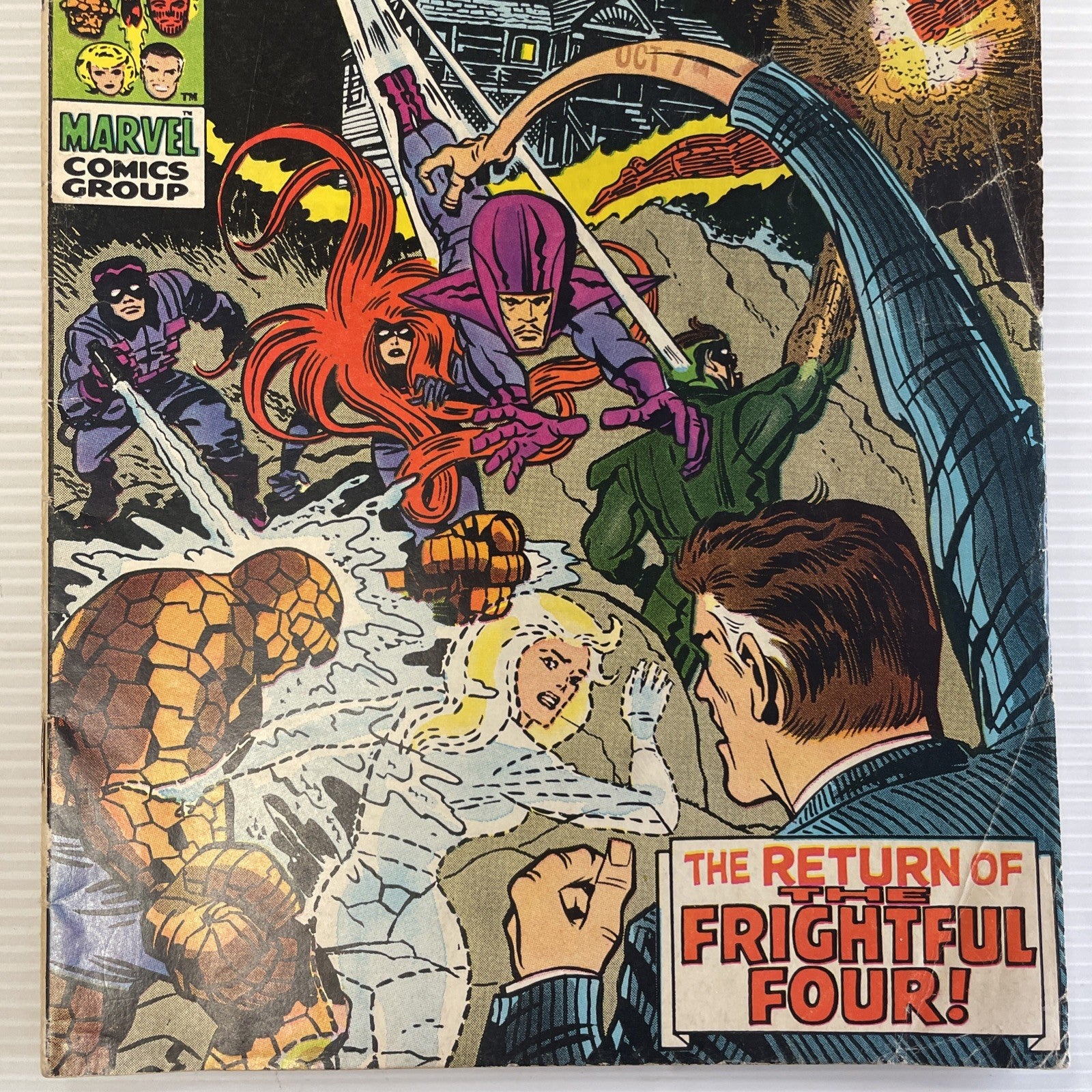 Fantastic Four #94 1970 VG 1st Appearance of Agatha Harkness **Date stamp & pen2