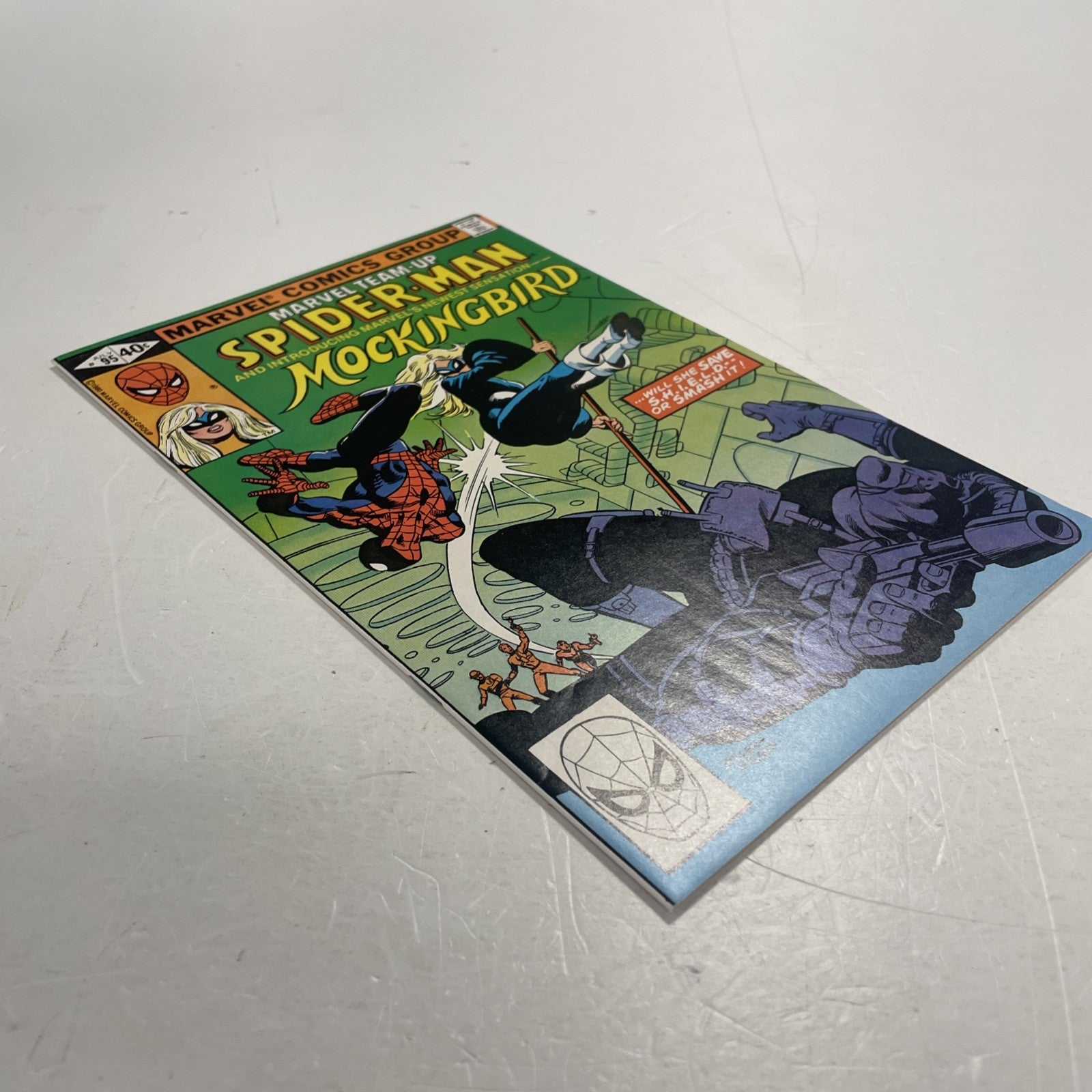 Marvel Team-Up #95 1980 NM Spider-Man 1st Mockingbird3