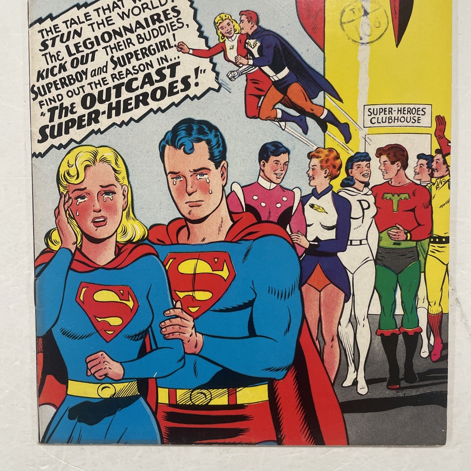 Adventure Comics #350 1966 FN/VF 1st Appearance of Hag the Witch Pence Stamp2