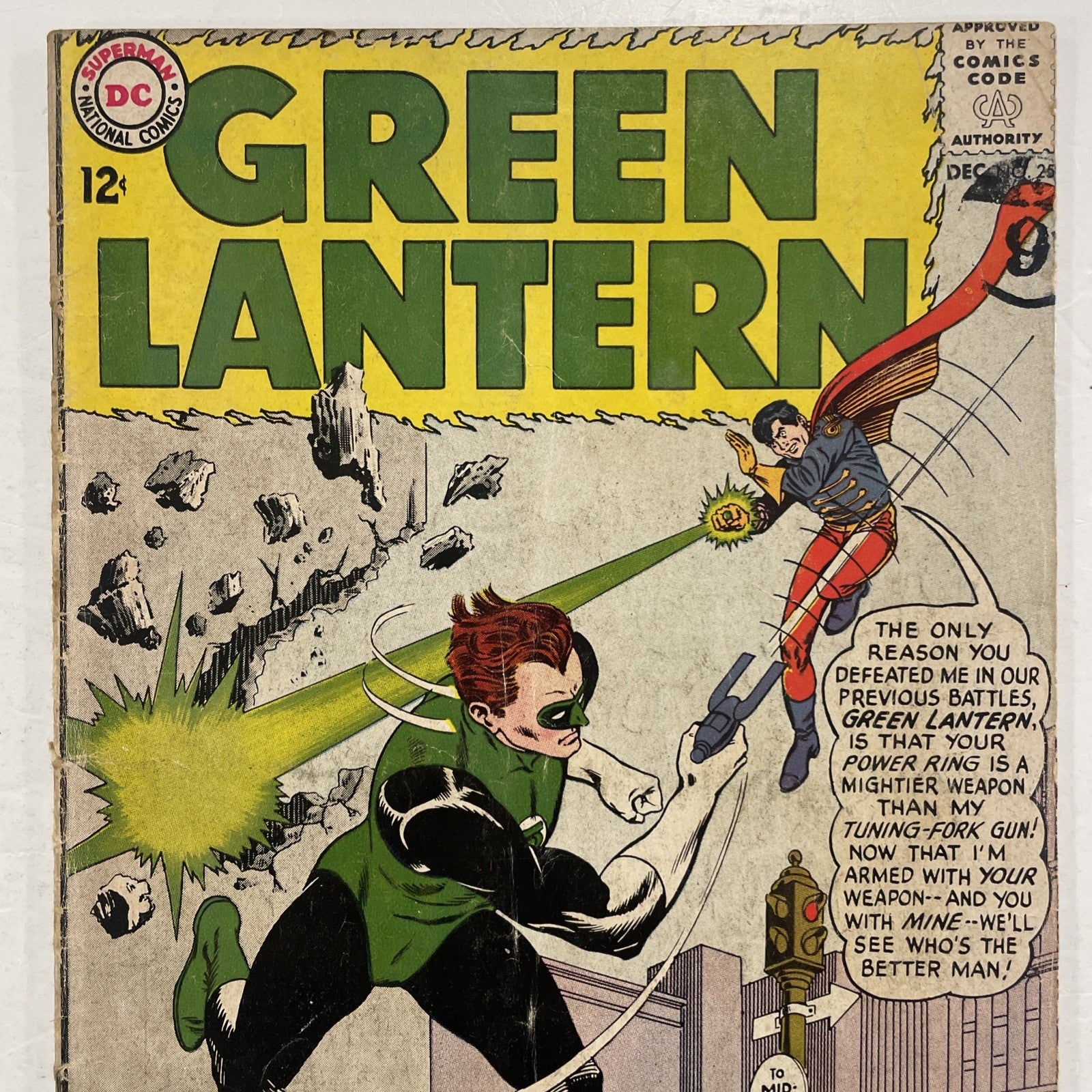 Green Lantern #25 1963 GD/VG Pence Stamp1