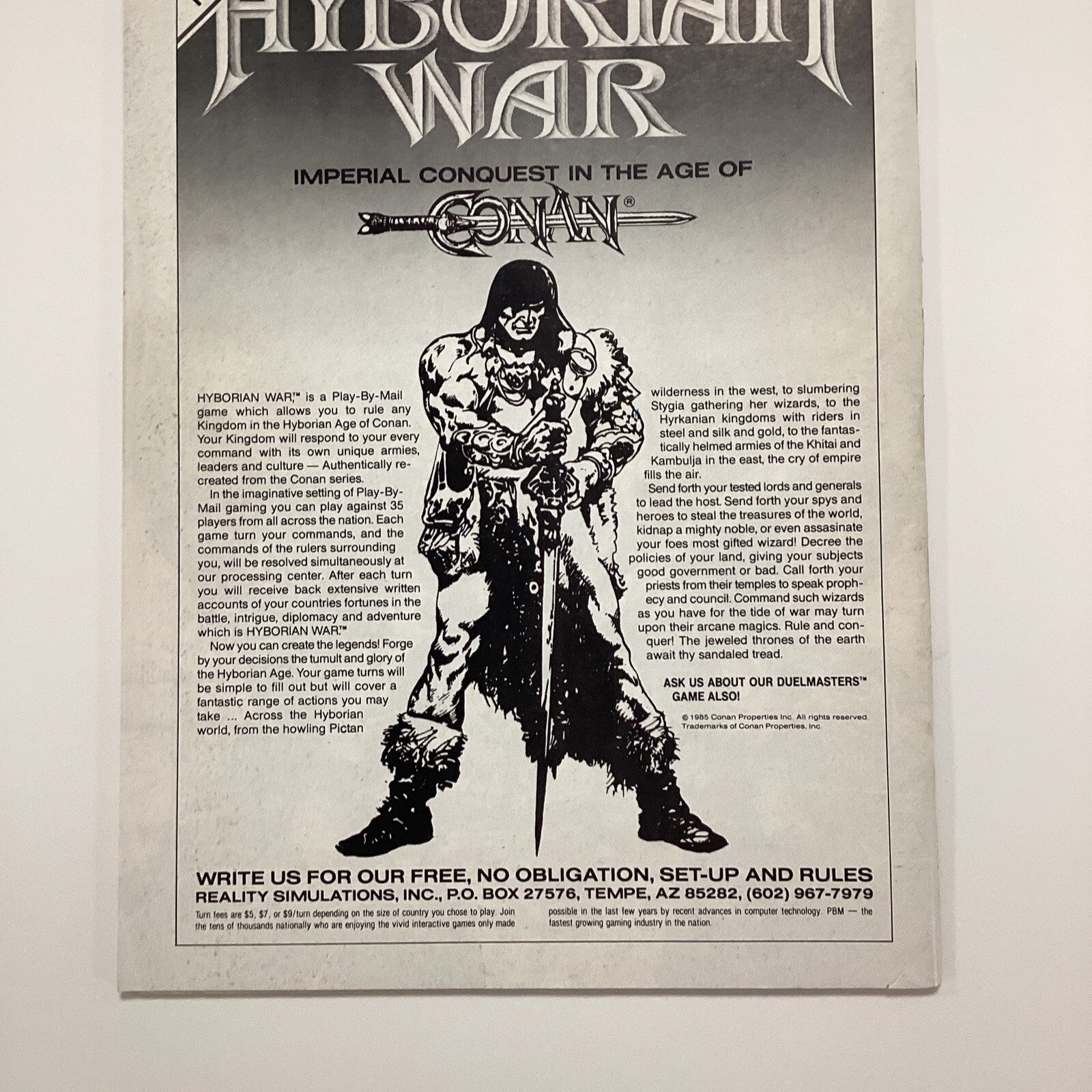 The Savage Sword Of Conan The Barbarian #192 1992 FN8