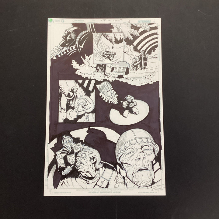 Original Artwork for Judge Dredd Otto Sump Page 8 By John Higgins0