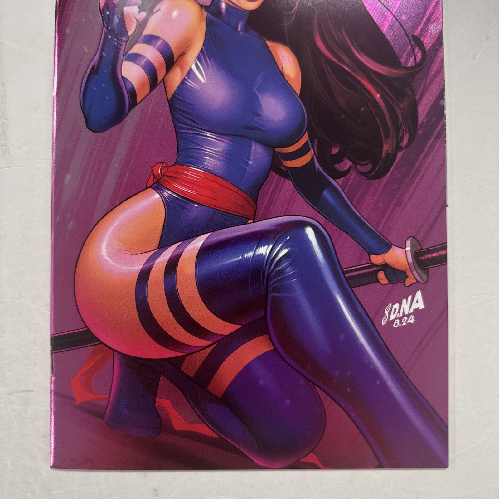Psylocke #1 2025 NM Daid Nakayama Virgin Foil Convention Exclusive Variant2