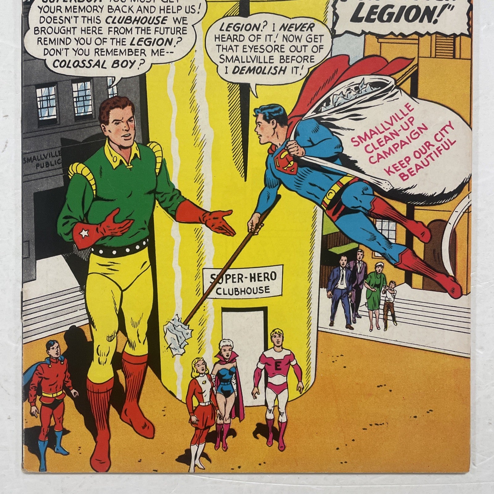 Adventure Comics #351 1966 FN/VF Pence Stamp2