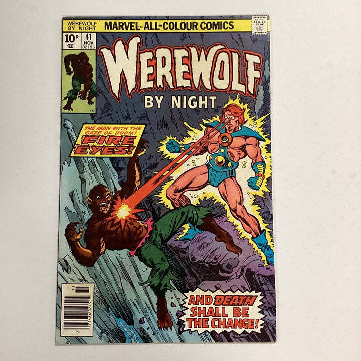 Werewolf By Night #41 1976 FN/VF Pence Copy0