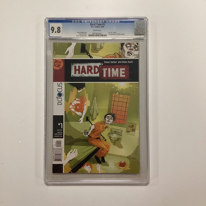 Hard Time #1 CGC 9.8 2004 1st Appearance Of DC Focus And Ethan Harrow0