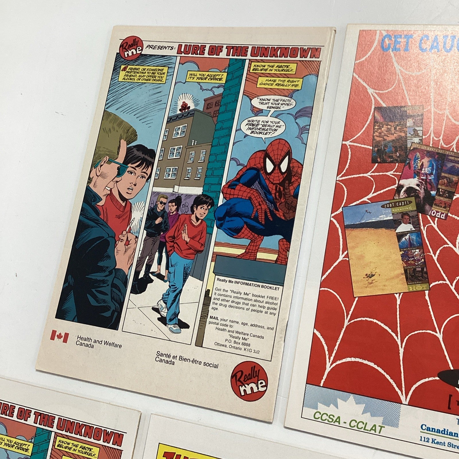 Amazing Spider-man #1-5 1990 Canadian Price Variants **Mixed grades - see photos7