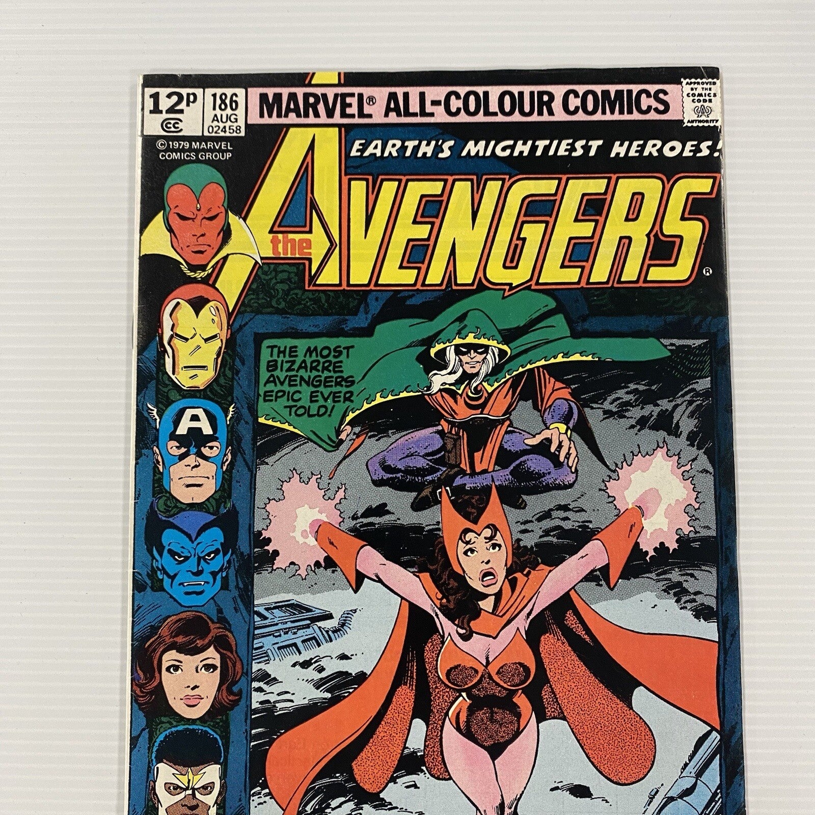 Avengers #186 FN+ 1979 1st appearance of Magda Pence Copy1