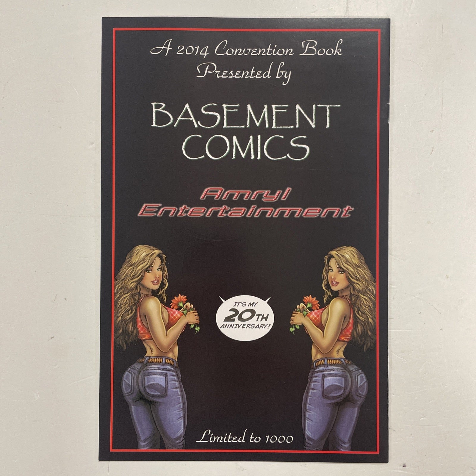 Cavewoman 20th Anniversary Convention Book 2014 Signed & Sketch By Budd Root4
