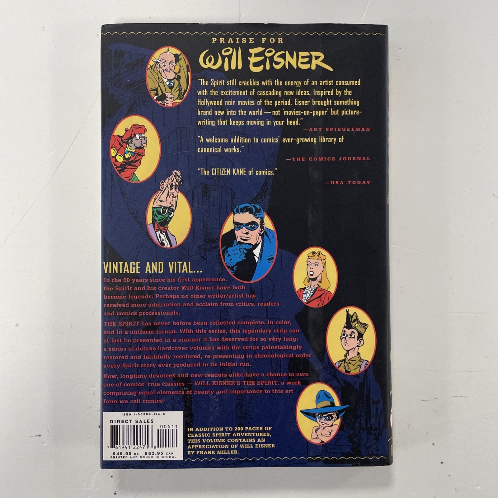 The Spirit Archive Will Eisner Vol 4 2002 HC Graphic Novel4