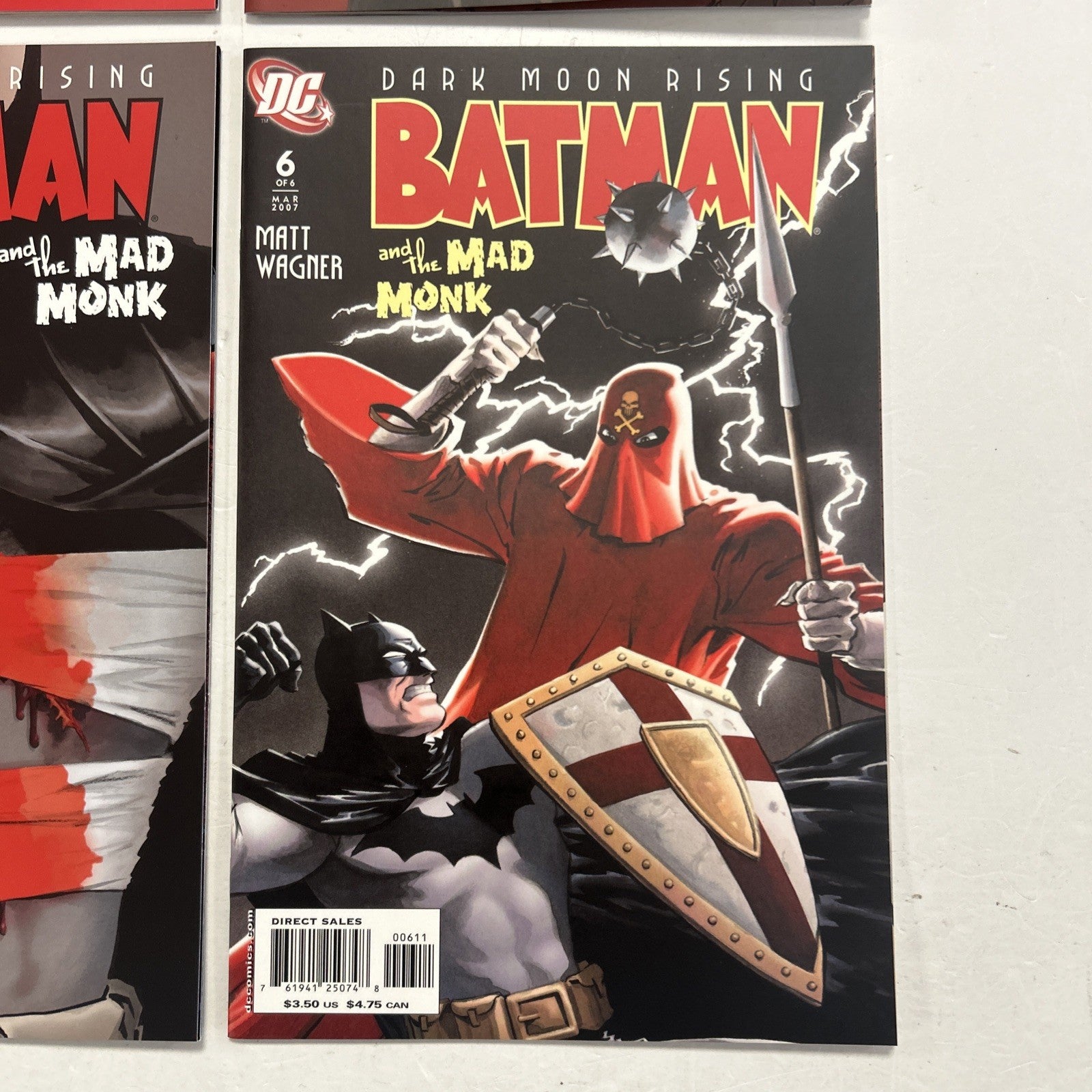 Batman and the Mad Monk #1-6 2006 Mid-High Grade Complete Set Matt Wagner6