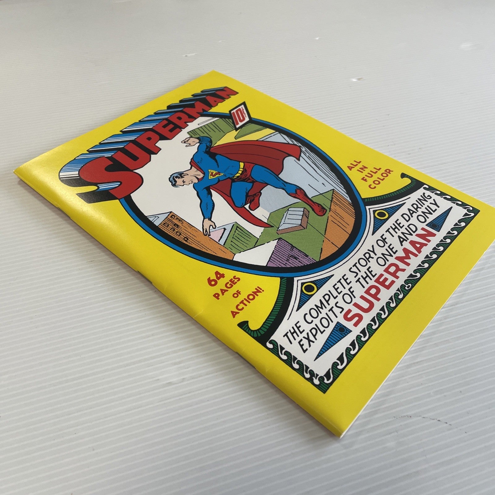 Superman Masterpiece Edition 1999 Box Set with 8" Figurine, Book & Comic Reprint14