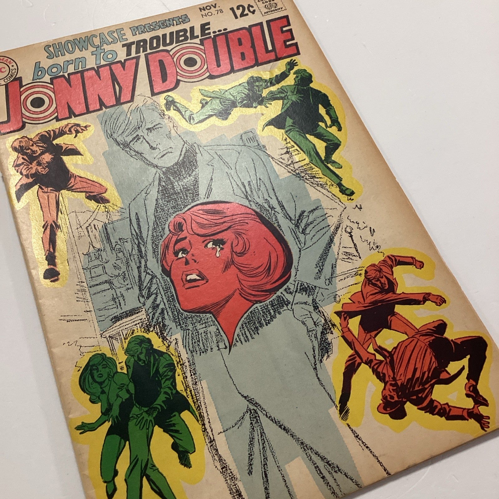 Showcase # 78 Jonny Double 1968 VG/FN 1st Appearance of Jonny Double8