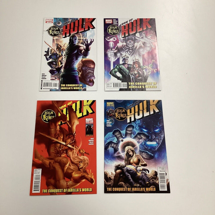 Realm Of Kings Son Of Hulk #1-4 2010 Avg. VF Complete Set