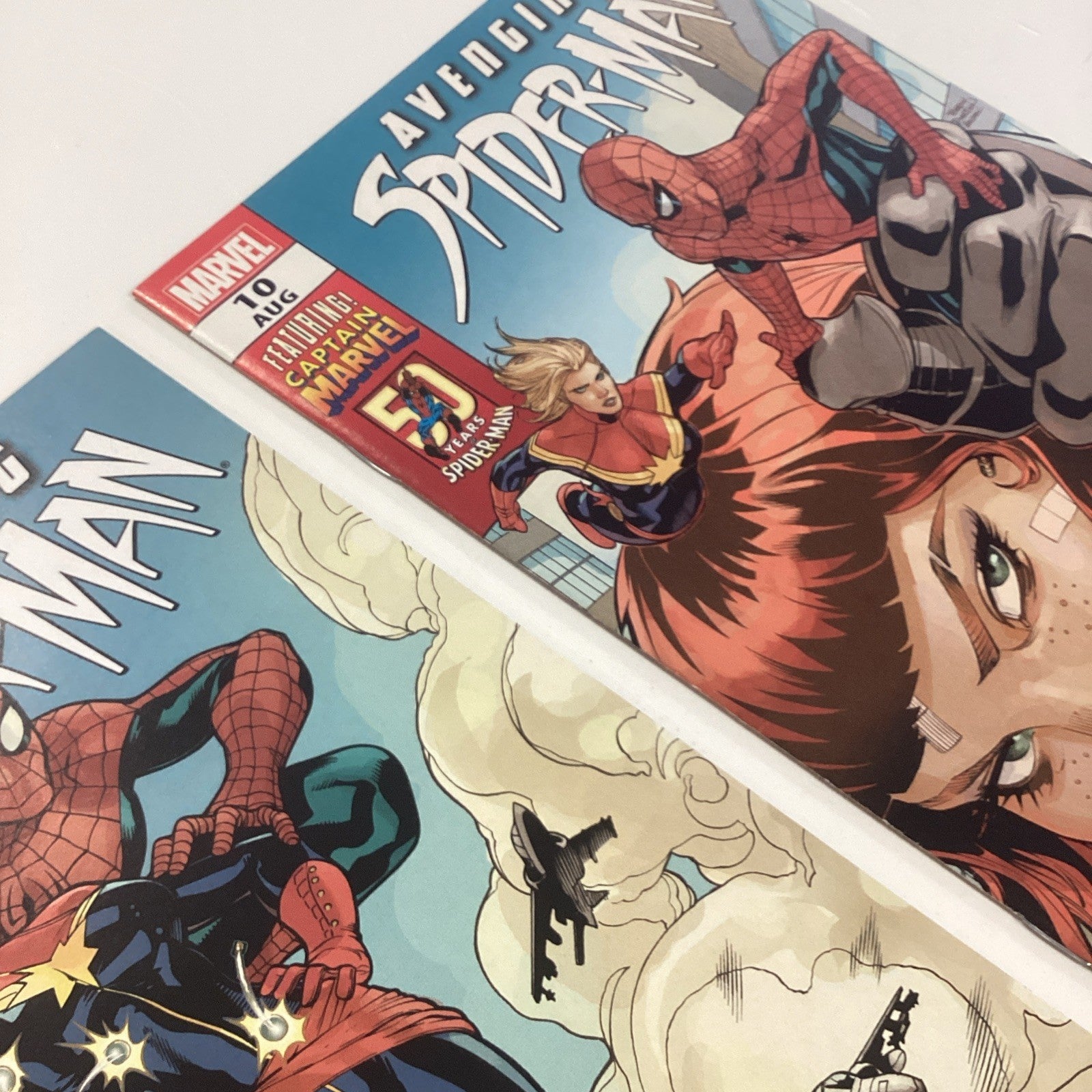 Avenging Spider Man #9 FN/VF & #10 VF+ 2012 FN/VF 1st & 2nd Carol Danvers8
