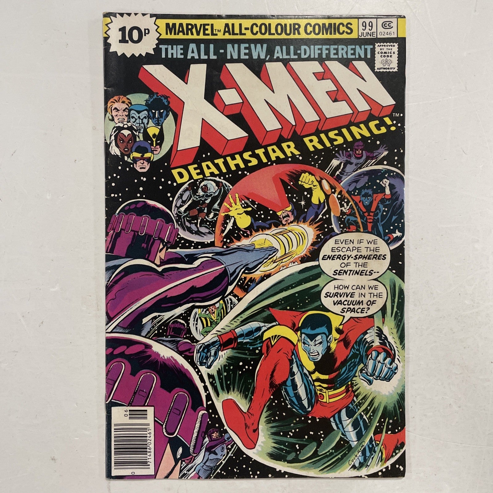 X-Men #99 1976 FN- 1st Black Tom Cassidy Pence Copy0
