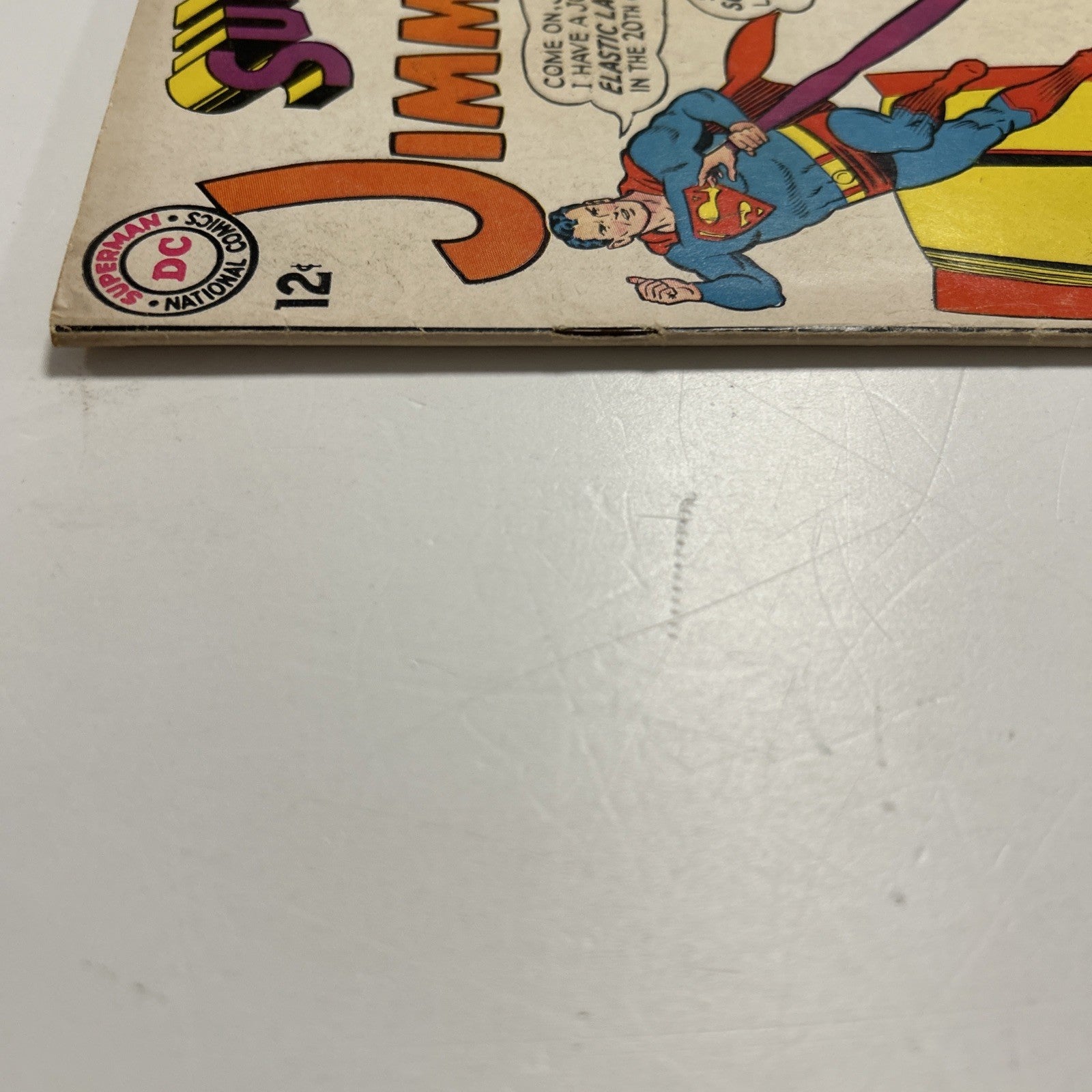 Superman's Pal Jimmy Olsen #76 1964 VG+ Pence Stamp7