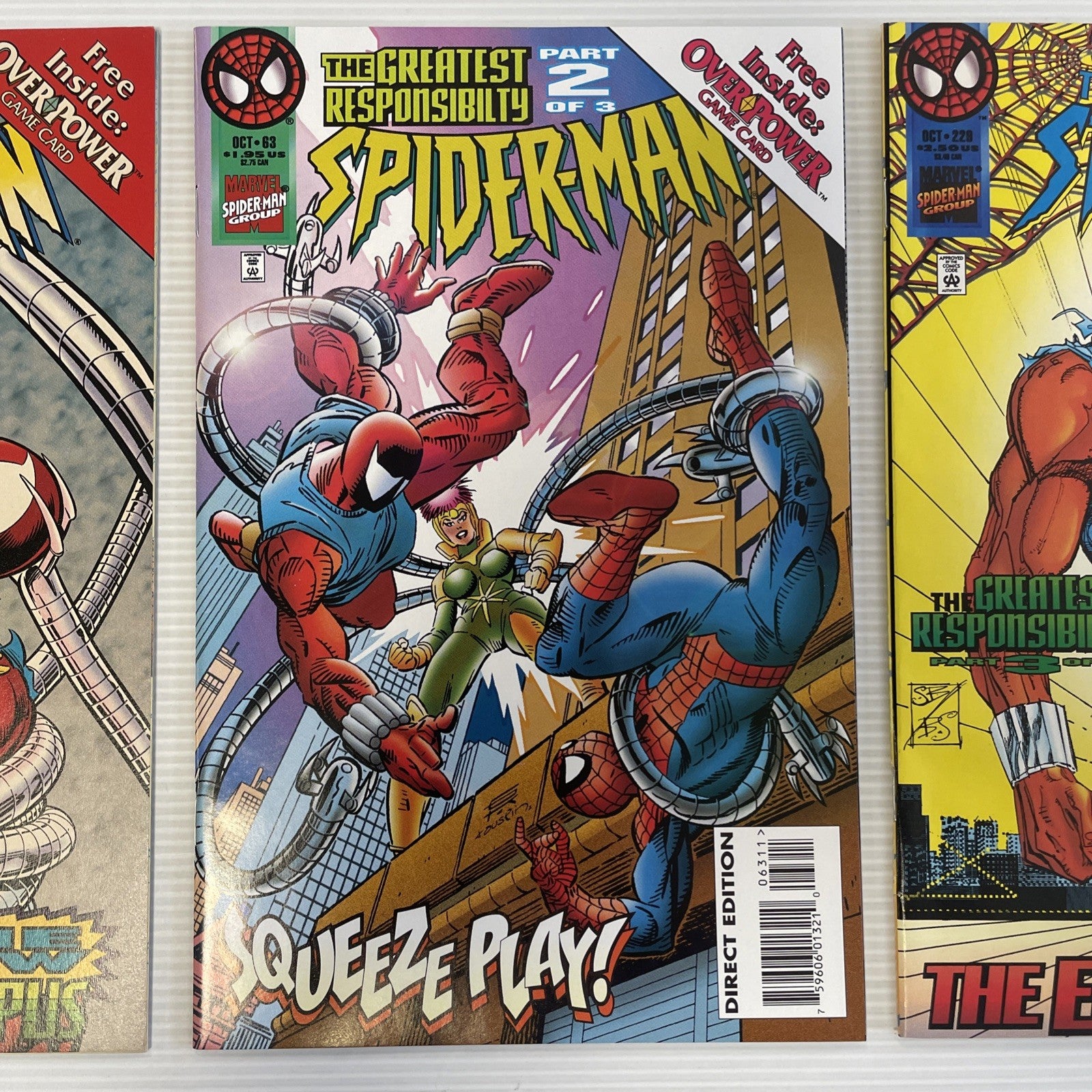 Spider-Man: The Greatest Responsibility #1-3 1995 Complete Set VF/NM  inc. Over2