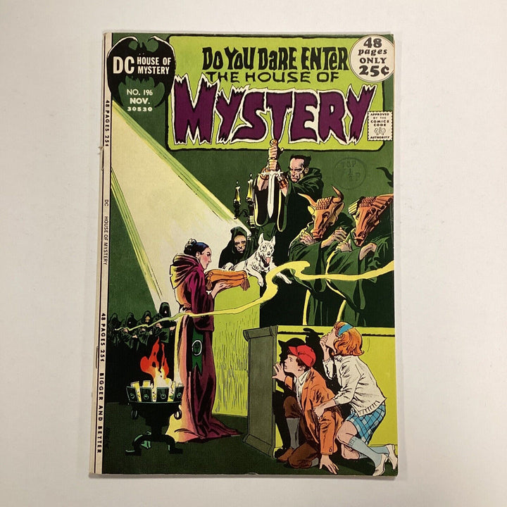 House Of Mystery #196 1971 FN- Pence Stamp