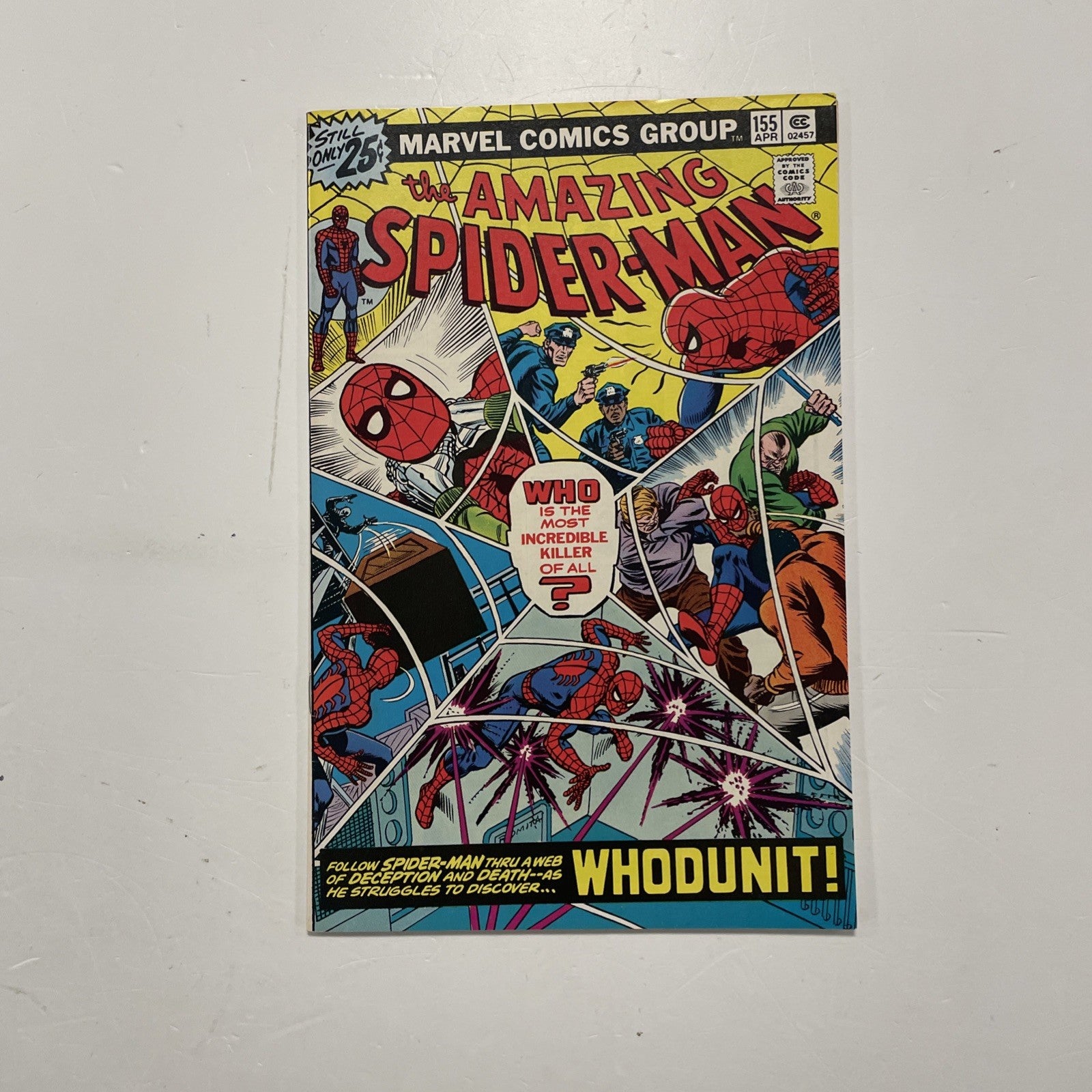 Amazing Spider-Man #155 1976 VF+0