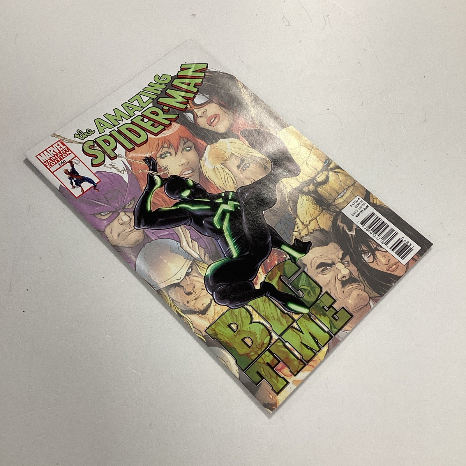 Amazing Spider-man #648 2011 VF/NM 1st Stealth Suit Stefano Caselli Variant3