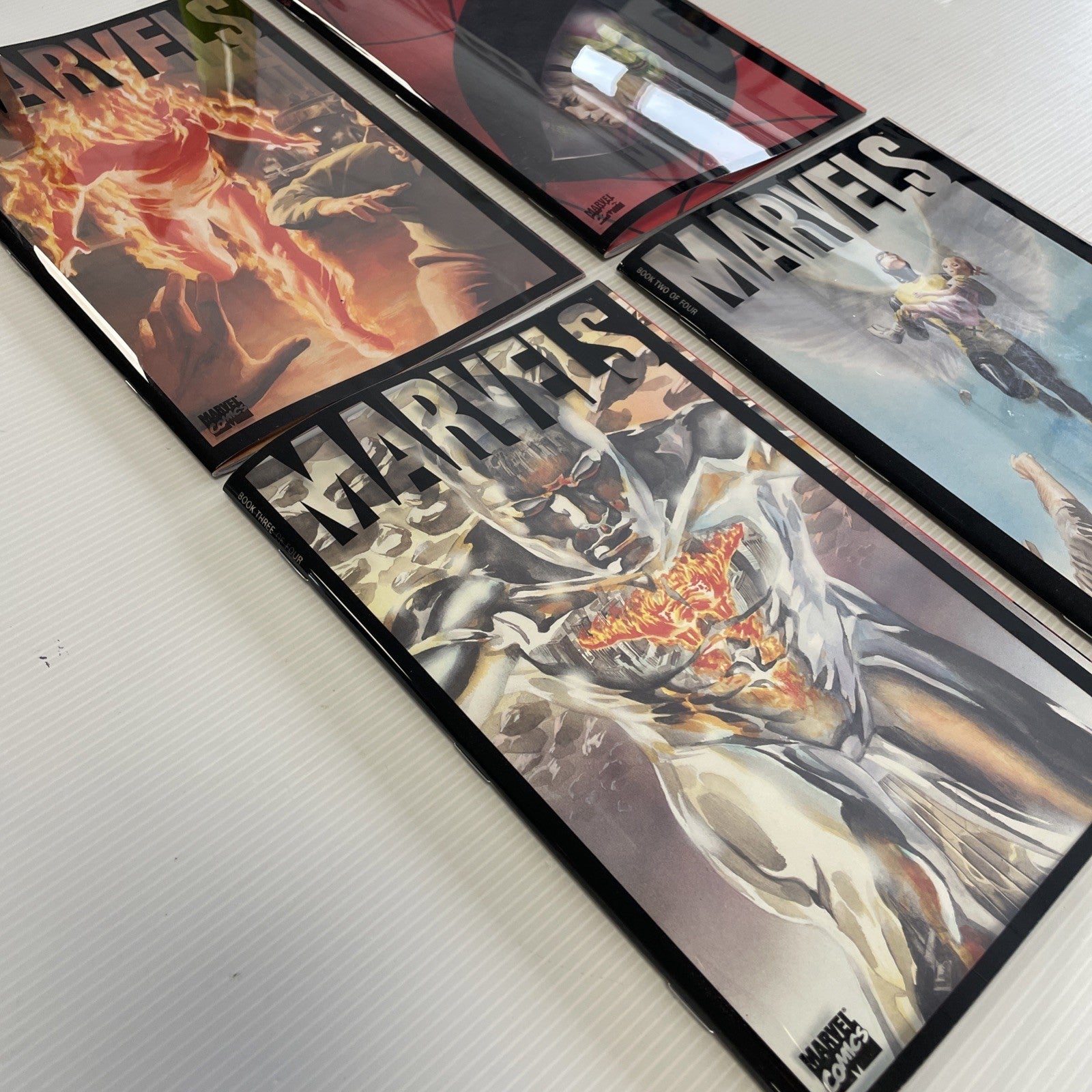 Marvels #1-4 1994 VF Acetate Covers5