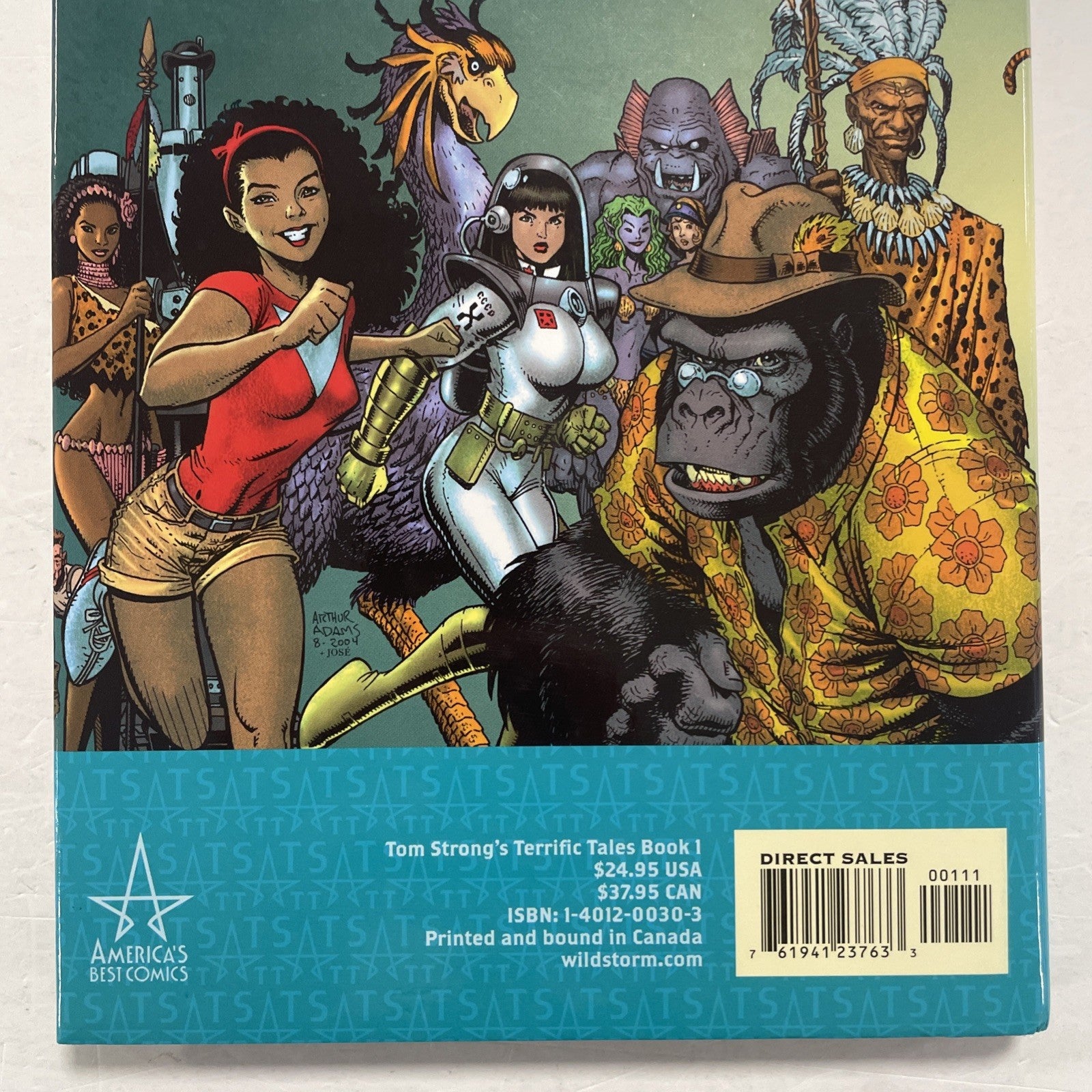 Tom Strong's Terrific Tales Book 1 2004 HC Hard Cover 1st Print6