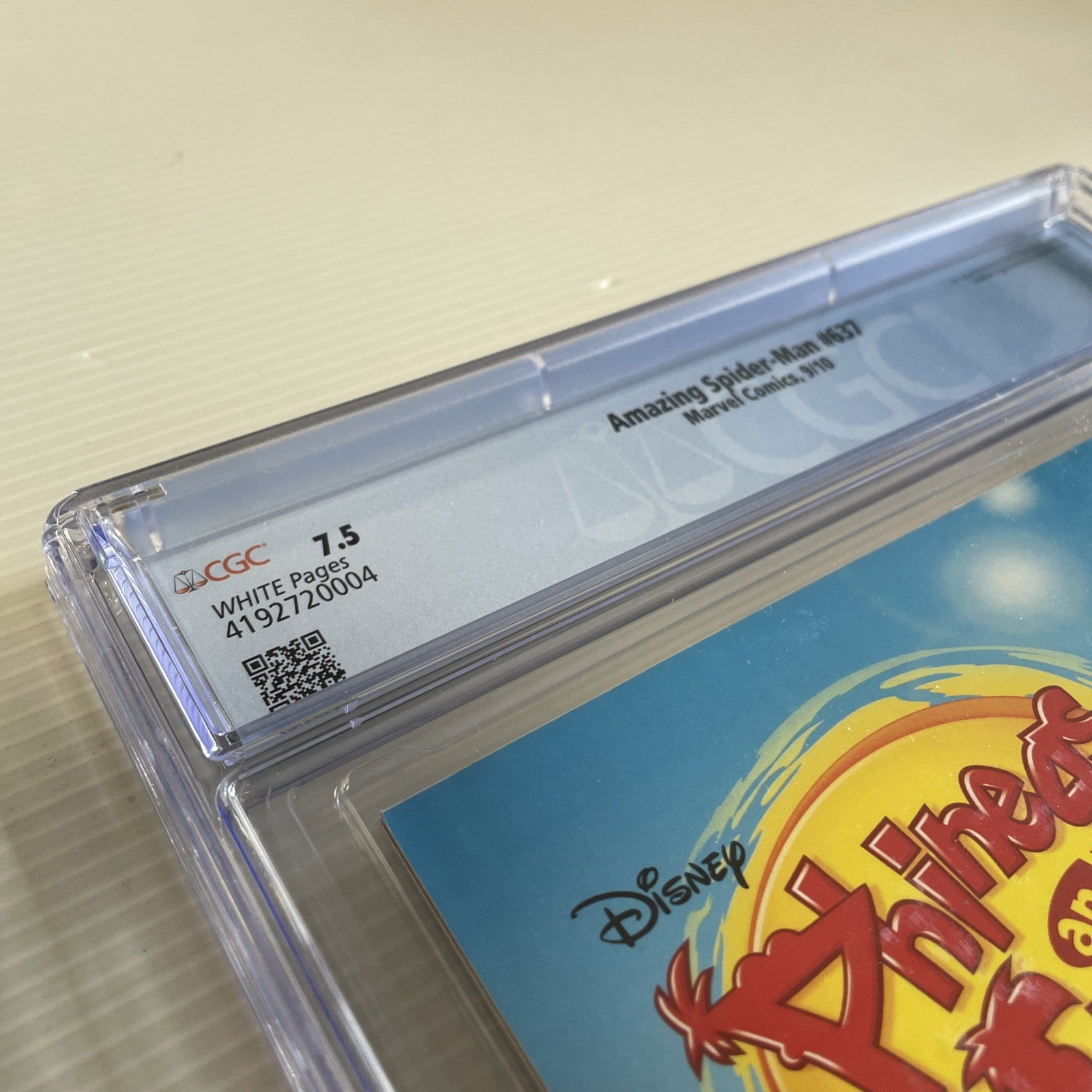 Amazing Spider-Man #637 2010 7.5 CGC White Pages 'Death' of Madame Web8