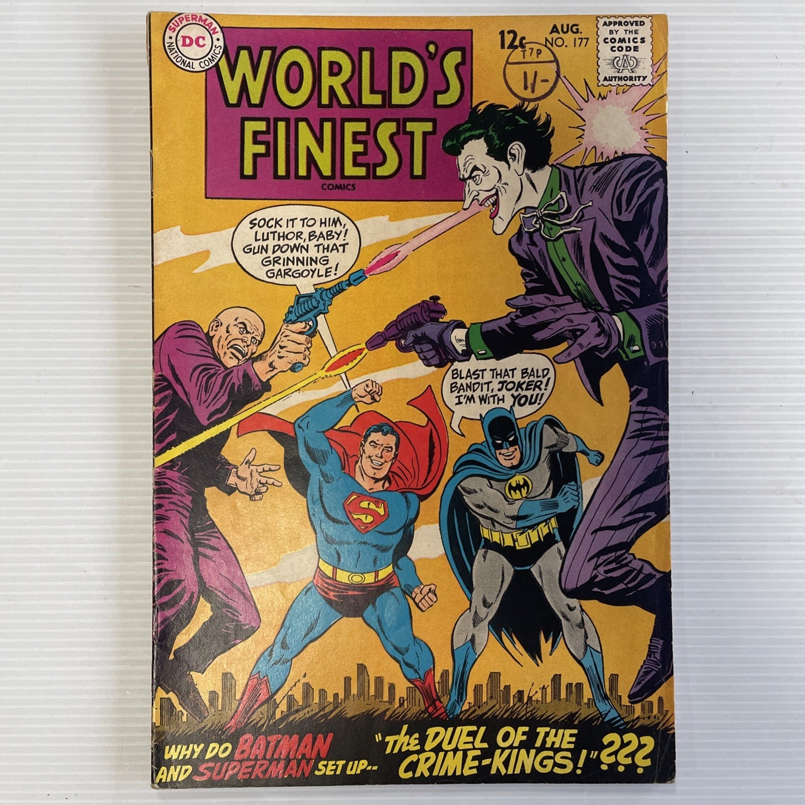 World's Finest Comics #177 1968 VG/FN Pence Stamp0