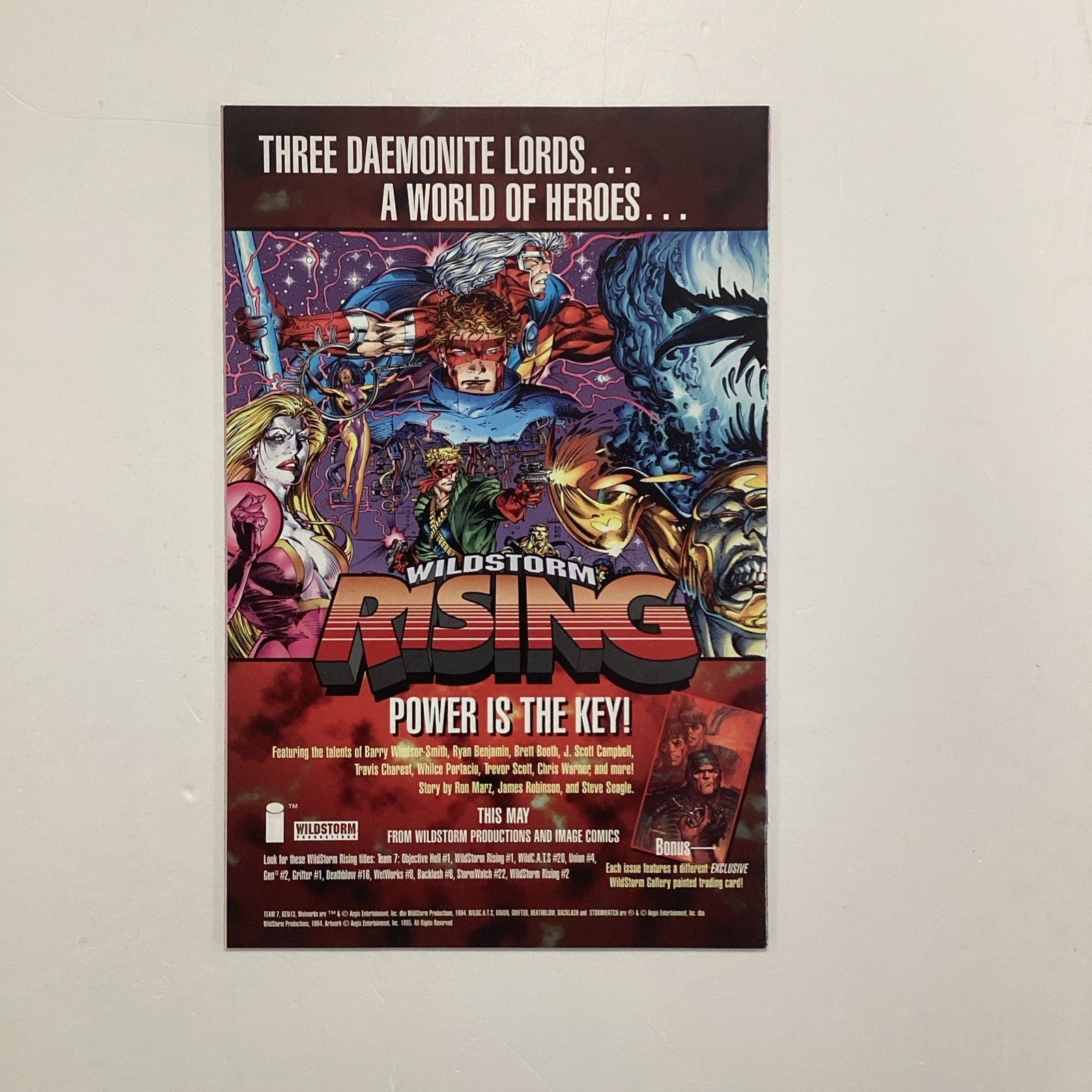 Gen 13 #1 1995 VF/NM Spider-man McFarlane Variant Cover Gen Thirteen 1st Printin6