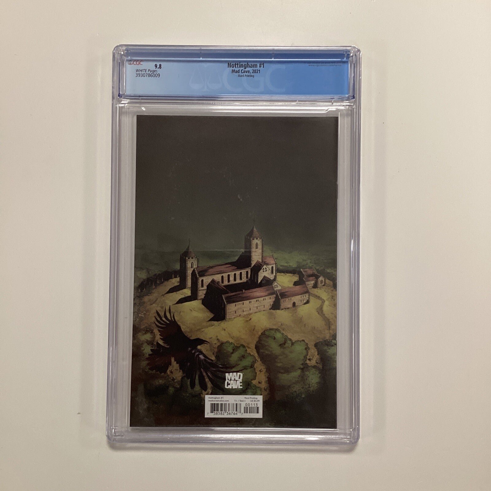 Nottingham #1 2021 CGC 9.8 Third Printing Mad Cave4